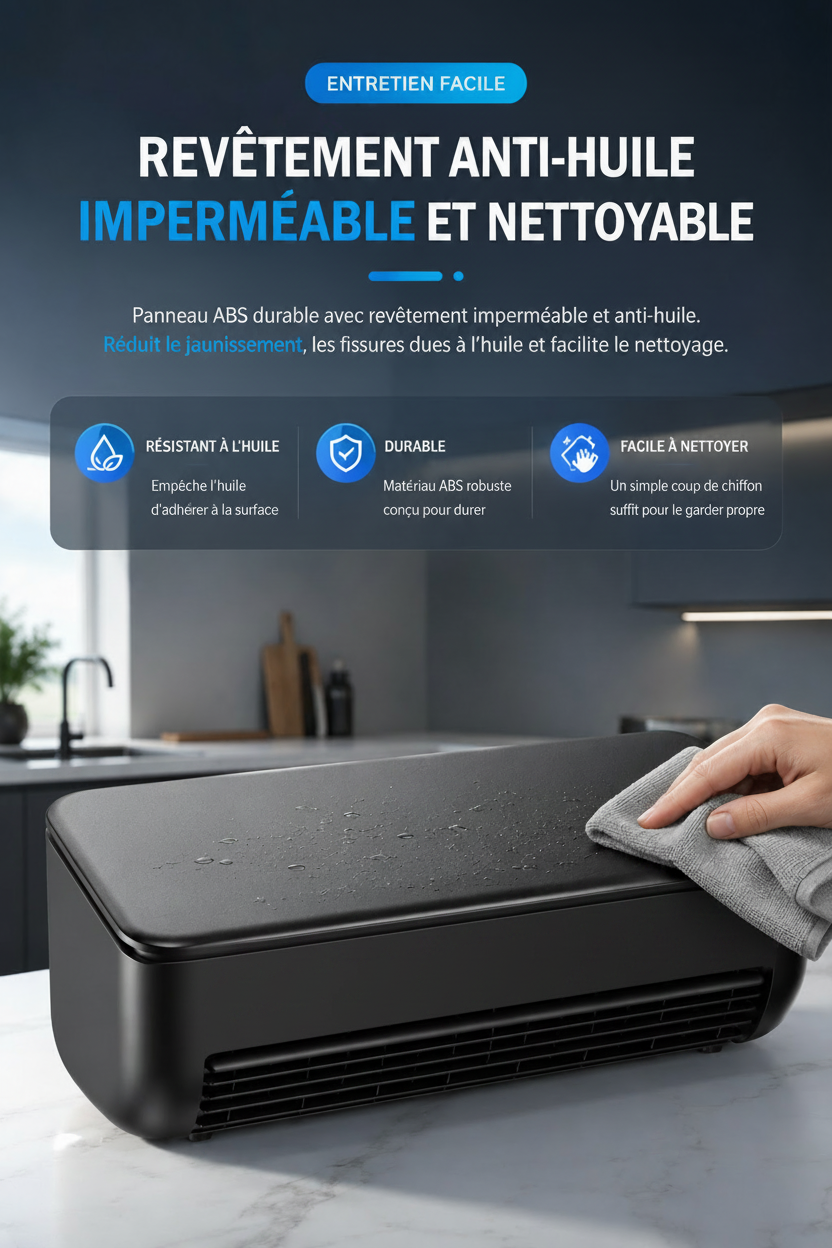 Ventilateur Rechargeable Sans Fil FrostAir — Silencieux, Puissant & Portable